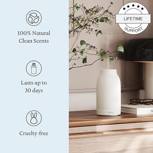 Vitruvi Sleep Scent Refill for Air Diffuser – Calming Essential Oil Blend for Bedtime – Waterless Diffusing Compatible Only with Vitruvi Air Waterless Diffuser | 01 Fl Oz. (Pack of 1)