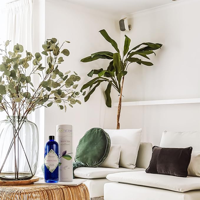 White Tea Essential Oils for Diffusers for Home, Nature-derived White Tea Diffuser Oil, Long-Lasting & Family-Friendly Diffuser Oils Scents, IFRA Certified, Cold Air & Ultrasonic - 16 0z