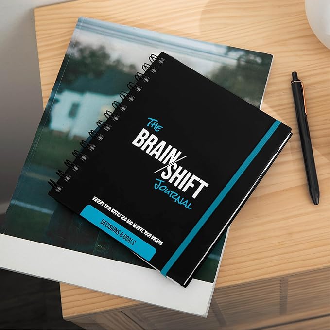 The Behavior Shift Brain Shift Journal: Decisions & Goals - Productivity Planner with Guided Prompts for Personal growth, Goal & Decisions - Gratitude & Manifestation journal -13 Week Self Care Tool
