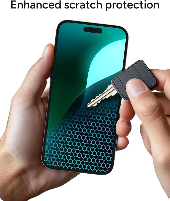 ZAGG XTR4 Screen Protector for iPhone 16 Plus - 11x Stronger Tempered Glass, Blue Light Filtration, Anti-Reflective Technology, Graphene Reinforced, InvisibleShield, Easy Dust-Free Installation