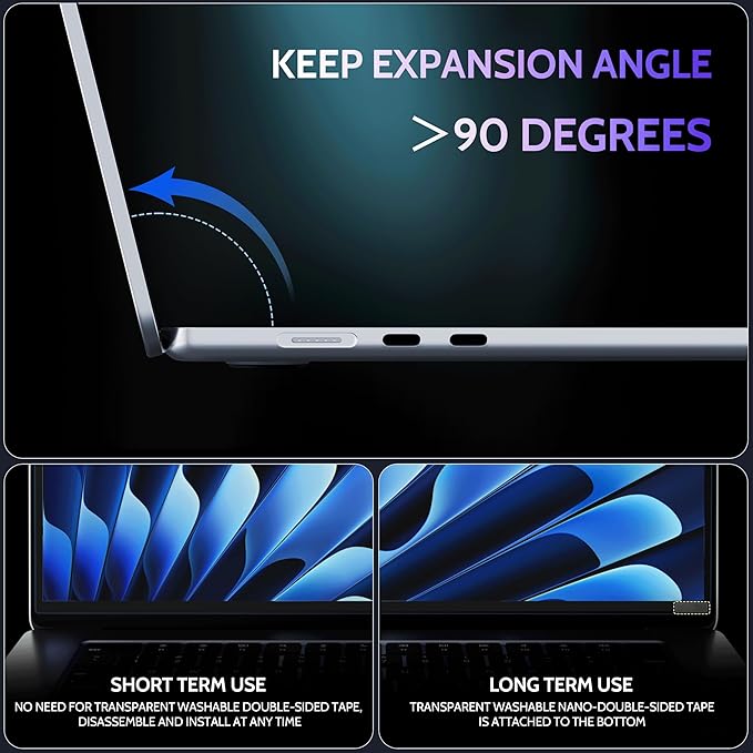 Magnetic Anti Blue Light Screen Protector for MacBook Pro 14 Inch (2021-2024, M1, M2, M3, M4), Removable Glare Filter for 14.2" Mac Laptop Computer