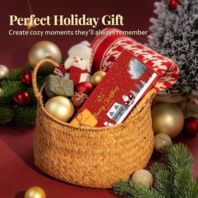 Christmas Essential Oil Set, Essential Oils for Diffusers for Home, Fragrance Oil Gift Set | Gingerbread, Candy Cane, Christmas Tree, Spice, Cranberry, Apple Cider | Aromatherapy, Candle & Soap Making