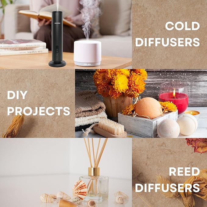 Autumn Spice Essential Oil – 50ml Fall Blend with Pumpkin Spice Notes | Diffuser Oil for Home, Halloween & Thanksgiving Décor | Aromatherapy, Candle & Soap Making