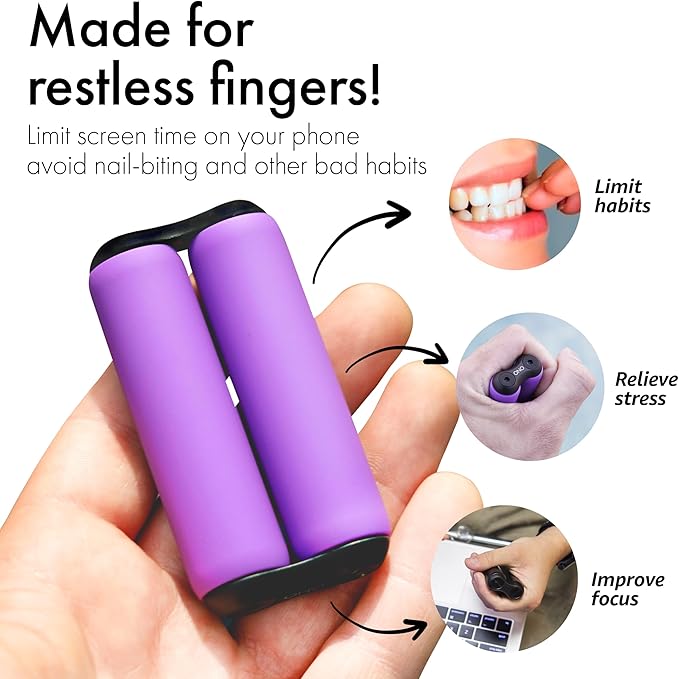 ONO Roller - Handheld Fidget Toy for Adults | Help Relieve Stress, Anxiety, Tension | Promotes Focus, Clarity | Compact, Portable Design