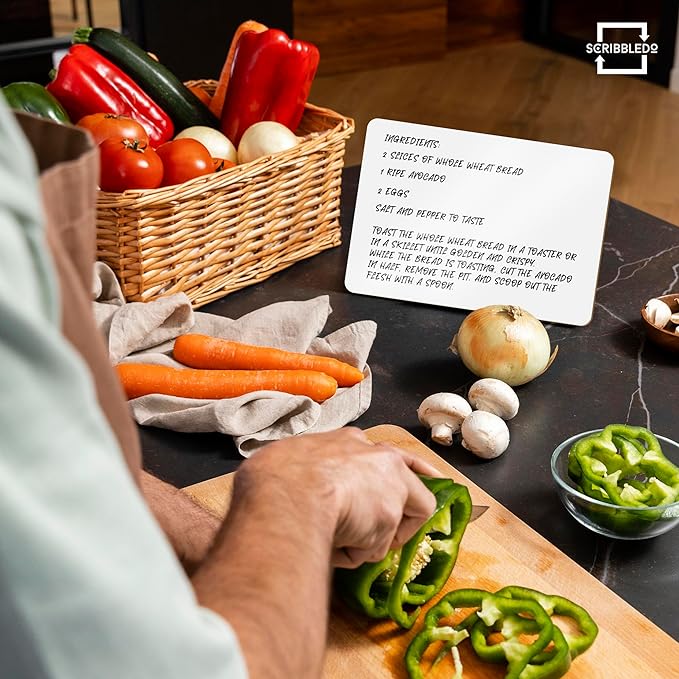 Scribbledo Small White Board Dry Erase Mini Whiteboard 5x7 Inch Small Dry Erase Board Board Dry Erase Lapboards Handheld Personal White Boards for Students Small Whiteboard Office Kitchen