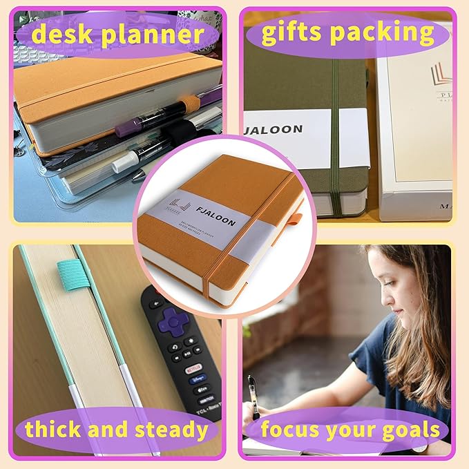 ADHD Planners, ADHD Planner for Adults Undated, Organize Your Days 2026 Keep Focus and Goal Setting (Light Orange)