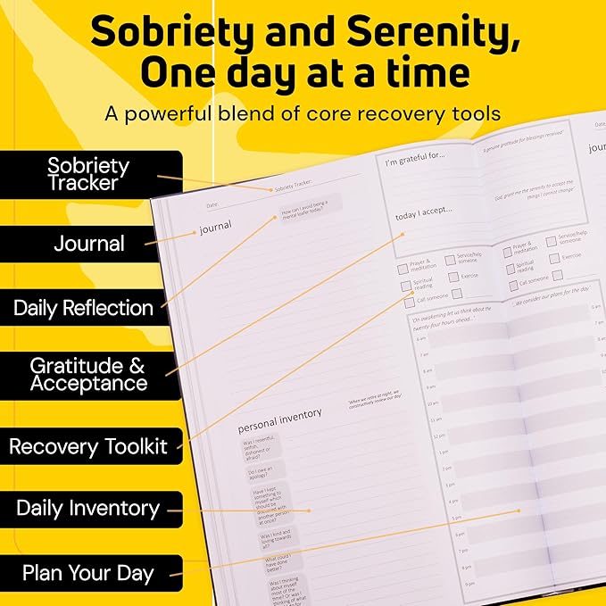 The 12 Step Journal: Using the Tools of the Program, One Day at a Time, for Recovery and Serenity