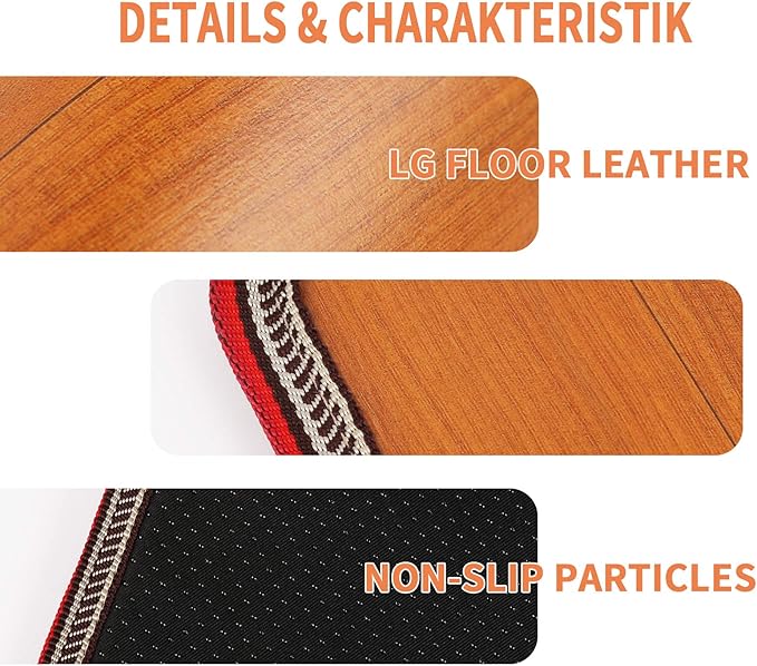 Electric Heated Floor Mats Under Desk, Heated Foot Warmer - 110v Toes Warming Heater for Office and Home(Wood grain)