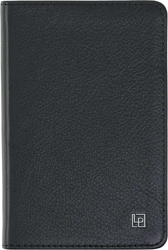 Classic Leather Notebook Writing Journal, Softcover, Narrow Ruled, Table of Contents and Numbered Pages