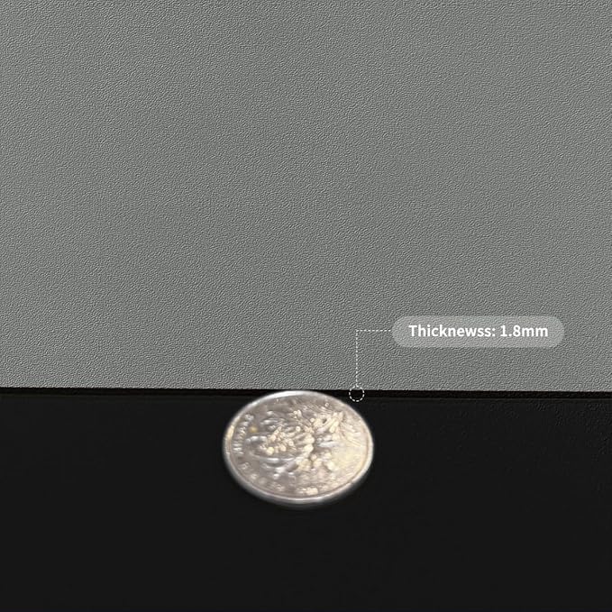 Dresser Cover Top - 16x36 Inch Waterproof Anti Overflow Can Cover Up Defects Protect The Surface of Furniture from Scratches Can Be Used for Dresser Bedside Table(Black+Gray 16x36)