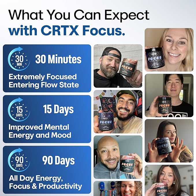 Nootropic Strongest Focus Supplement - Clinically Backed Ingredients Made in USA - Scientifically Backed Doses - Supplement for Brain Fog - AlphaGPC, Lions Mane, Rhodiola and More 10:1 90 Capsules