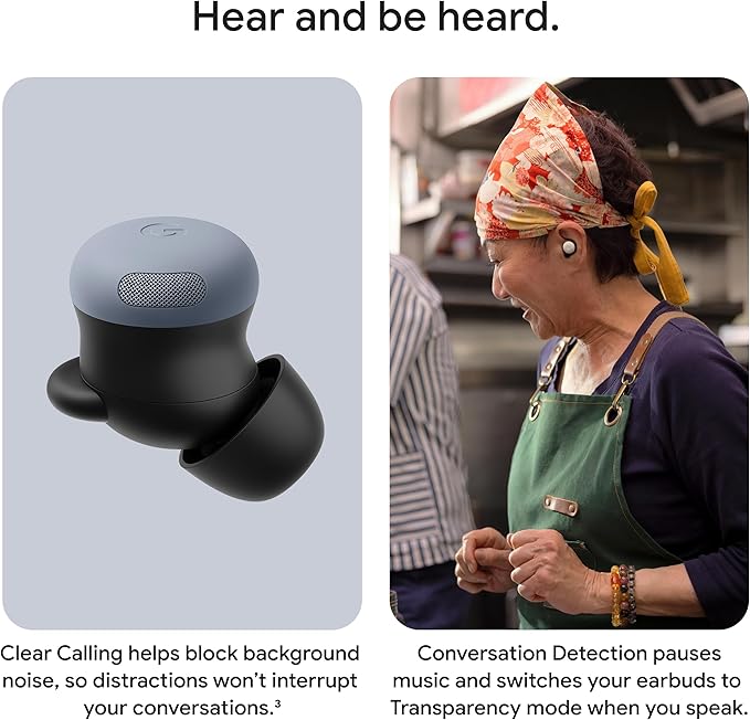 Google Pixel Buds Pro 2 - Wireless Bluetooth Earbuds with Pro-Level Active Noise Cancellation - Built for Gemini AI Assistant - Moonstone (2025 Model)