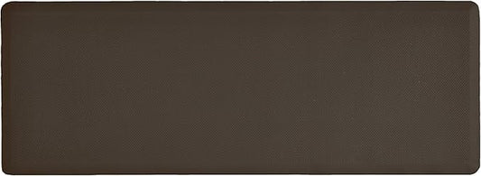 Anti Fatigue Kitchen Rugs Kitchen Mats for Floor,Cushioned Non-Slip Waterproof Ergonomic Comfort Rug Standing Mat for Kitchen,Doing Dishes,Floor,Home,Office,Sink,Laundry,Brown,17.3"x47.2"
