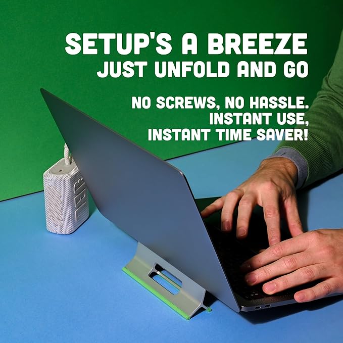 Steepy Adjustable Laptop Stand - 3 Height Options for Desk