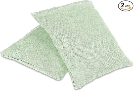 Kanjo Mint Sachet Refills - 2 Pack Natural Mint Scented Sachet Bags for Pillows, Closets, Drawers & Bathrooms
