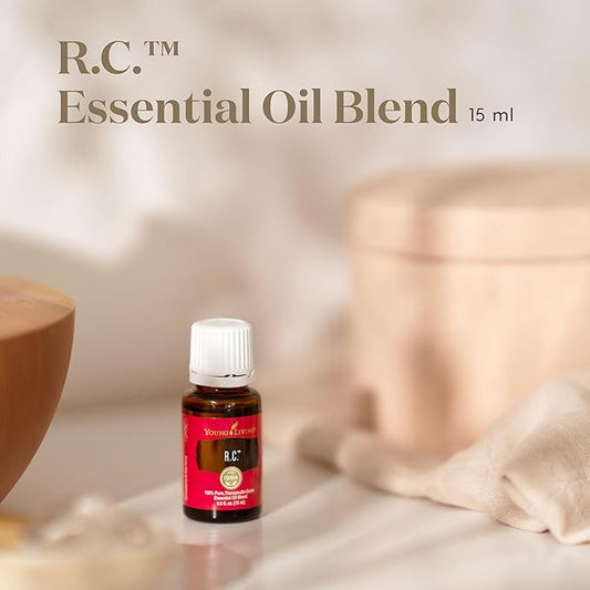 Young Living - R.C. Premium Essential Oil 15 ml | Aromatherapy for Diffuser | Suitable for Massage & Yoga Practice with a Menthol & Refreshing Scent | 100% Pure & Natural