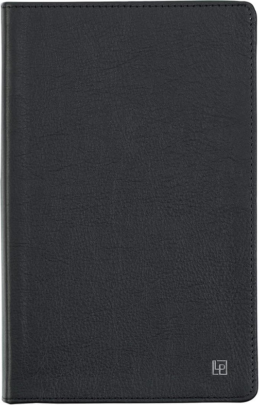 Classic Leather Notebook Writing Journal, Softcover, Narrow Ruled, Table of Contents and Numbered Pages