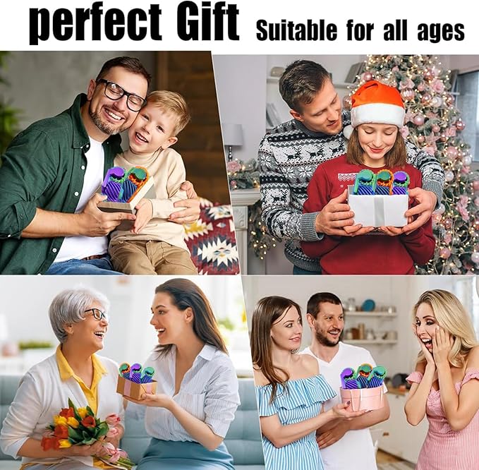 2Pcs Fidget Spinner 3D Printed Toys Gears, Fidget Toys for Kids Adults,Sensory Toys for Anxiety Stress Relief, Pocket Fidget Toy,Novelty Gifts for Friends,Party Favors for Kids Adults,Classroom Prizes