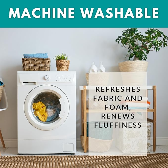 Barnett Home Decor Dining Chair Cushions with Ties, 16.5 x 18, Pack of 4 – Ticking Stripe Navy Blue – 100% Cotton, Latex Foam Fill, Made in USA