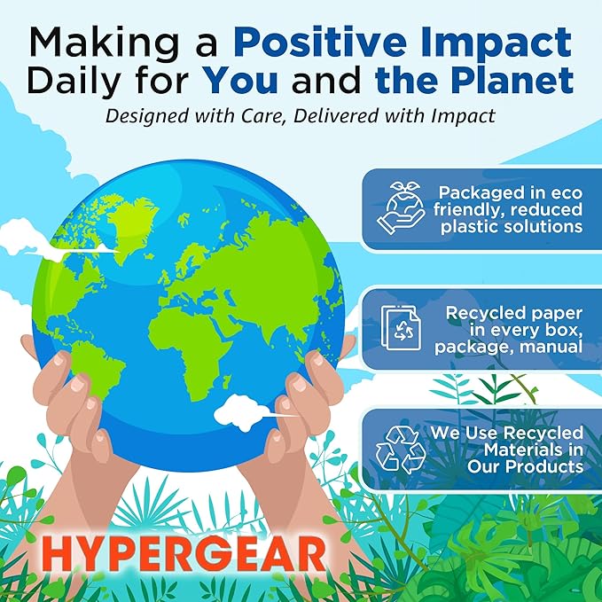 HyperGear Headphones Wireless - Black Active Noise Cancelling Headphones Over Ear Bluetooth HD Audio Deep Bass Dual Noise Canceling Mics ANC Gym Headphone Wireless Over Ear Sound Cancelling Foldable