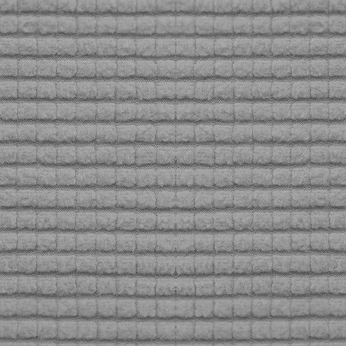 Easy-Going Stretch Sectional Couch Covers 1 Piece Chaise Lounge Slipcover L Shape Separate Cushion Couch Seat Chaise Cover for Both Left/Right Sectional Couch Light Gray