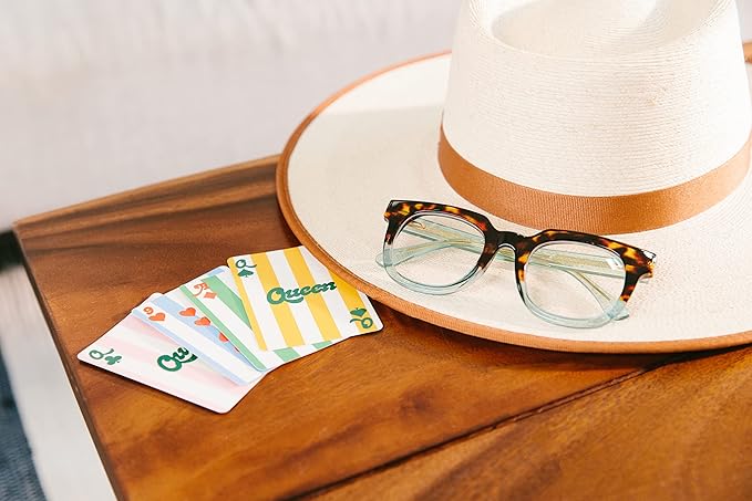 Peepers by PeeperSpecs Women's Oprah's Favorite Things Showbiz Square Blue Light Blocking Reading Glasses