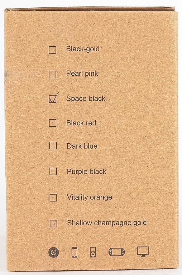 LORELEI X6 Over-Ear Headphones with Microphone, Lightweight Foldable & Portable Stereo Bass Headphones with 1.45M No-Tangle, Wired Headphones for Smartphone Tablet MP3 / 4 (Space Black)