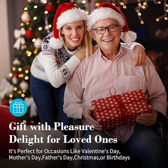 Shiatsu Neck Massager with Heat - Ideal Gifts for Her,Him,4D Cordless Deep Tissue Kneading Massage for Pain Relief,Rechargeable Massage for Neck,Shoulder,Traps and Back