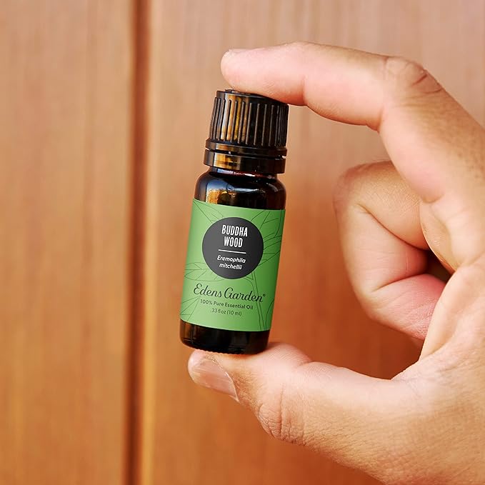 Edens Garden Buddha Wood Essential Oil, 100% Pure Therapeutic Grade (Undiluted Natural/Homeopathic Aromatherapy Scented Essential Oil Singles) 10 ml
