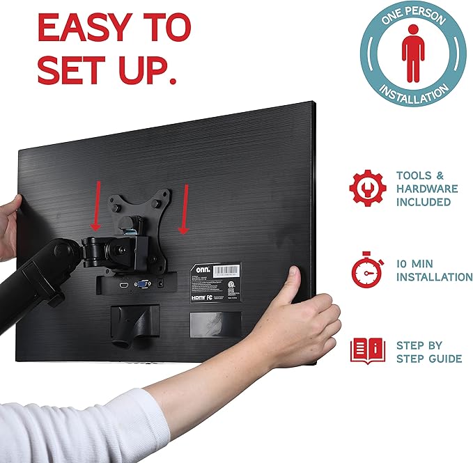 Dual Monitor Stand, Dual Monitor Arm, Dual Monitor Mount vesa Mount, up to 32 inch Monitor Desk Mount, soporte Monitor arms & Monitor Stands for 2 Monitors, Dual Monitor Riser Stand