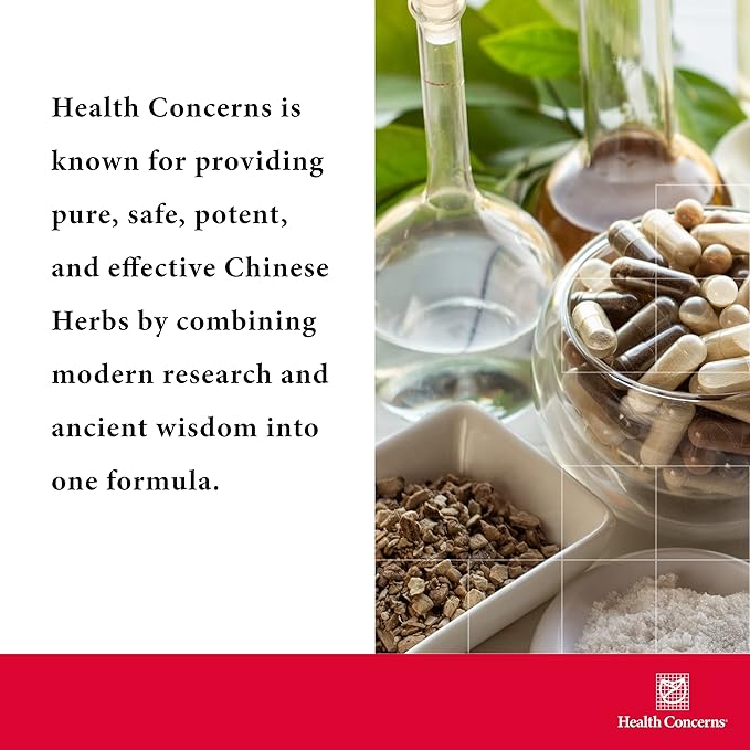 Health Concerns Power Mushrooms – Immune System & Natural Energy Support – Adaptogenic Mushroom Supplement with Reishi, Tremella, Maitake, Poria – Traditional Chinese Herbal Supplement - 90 Capsules