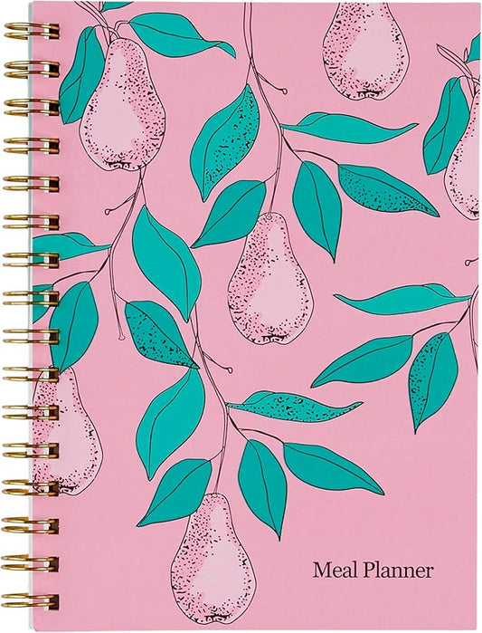 Erin Condren Inspired Collection A5 Weekly Meal Planner, Includes Shopping List Trackers