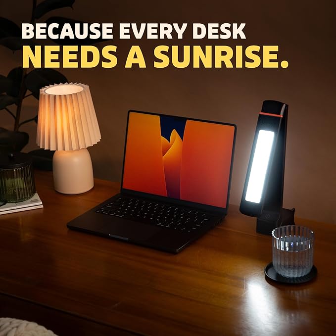 Circadian Optics Light Therapy Lamp | Ultra Bright 10,000 Lux Full Spectrum UV-Free LED Light | Leo