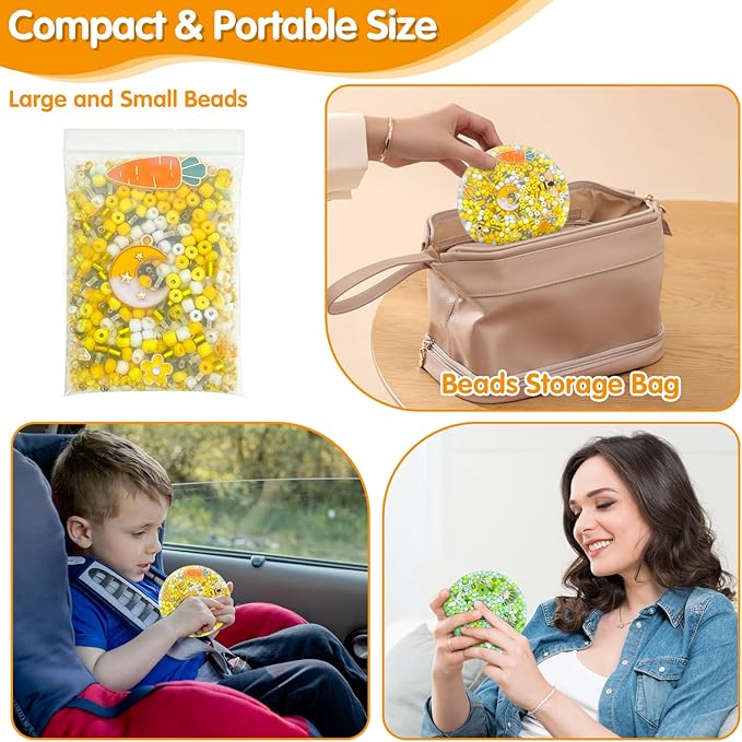 Picky Pad, Pimple Popping Toy, Skin Picking Fidget Toys with Tweezer, Sensory Pick Pad, Valentine Gift for Adults with Anxiety, ADHD, Relief Stress (Round -2PCS/3.4IN)