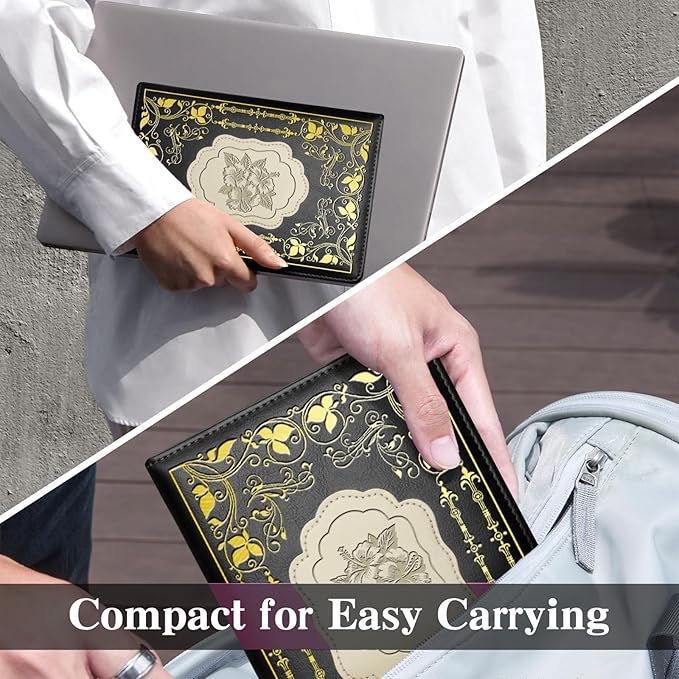 Hibiscus Gift Hibiscus Writing Journal Notebook Hibiscus Flower Gift Hawaiian Flowers A5 Travel Notebook Flower Fan Gift (hibiscus-Black)