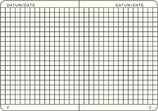 LEUCHTTURM1917 - Notebook Hardcover Medium A5-251 Numbered Pages for Writing and Journaling (Sky, Squared)