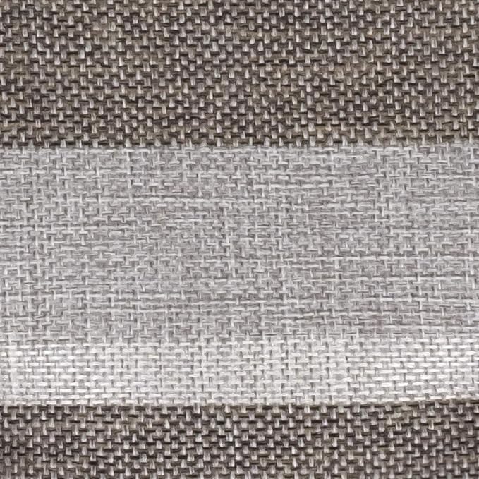 Sweet Home Collection Chair Cushion Memory Foam Pads Tufted Slip Non Skid Rubber Back U-Shaped 17" x 16" Seat Cover, 6 Pack, Bradford Silver/Brown, (Pack of 2)