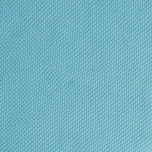 Sweet Home Collection Chair Cushion Memory Foam Pads Honeycomb Pattern Slip Non Skid Rubber Back Rounded Square 16" x 16" Seat Cover, 6 Pack, Teal