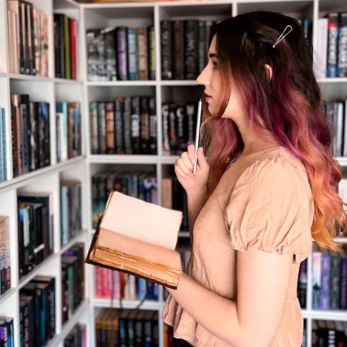 LEATHER VILLAGE Tree of Life Journal - 6 X 4 (A6) inches - Aqua - 200 Antique Deckle Edge Handmade Paper – Book of Shadows - Vintage Leather Bound Journal for Women & Men