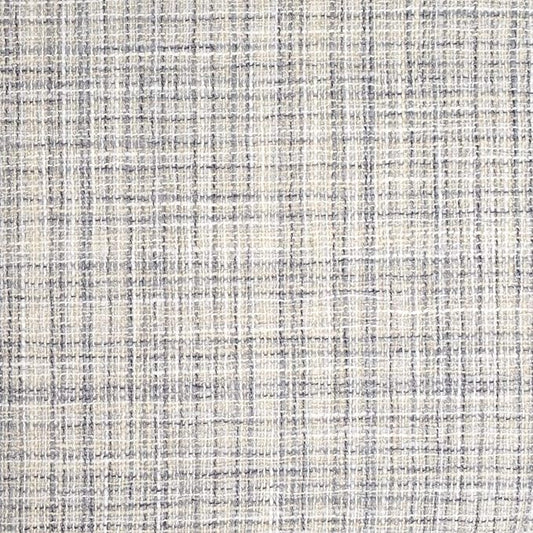 Sweet Home Collection Chair Cushion Memory Foam Pads with Ties Honeycomb Pattern Slip Non Skid Rubber Back Rounded Square 16" x 16" Seat Cover, 2 Pack, Aria Silver/Cream 6 pack