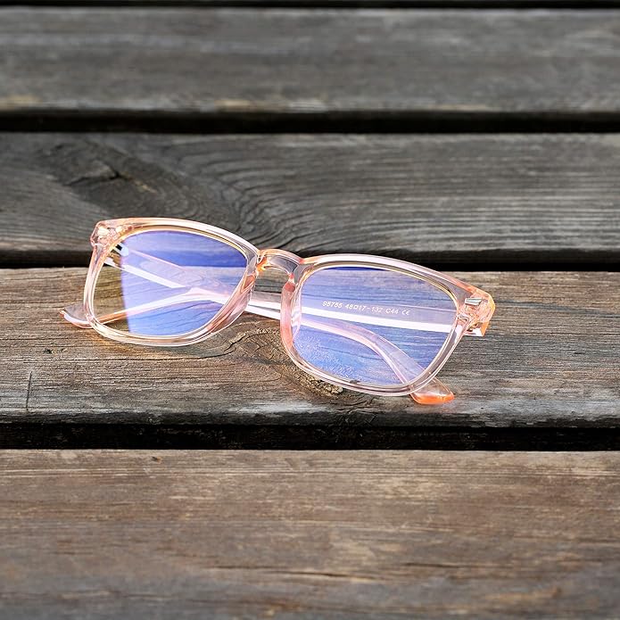 AZorb 2Pack Kids Blue Light Blocking Glasses - TR90 Unbreakable Computer Screen Glasses for Boys & Girls