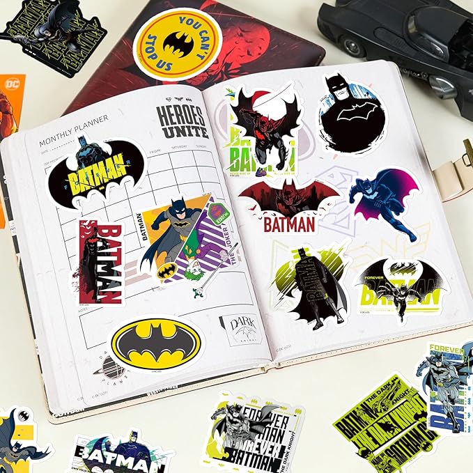 Superhero Diary with Lock for Boys – Comic-Inspired PU Leather Notebook Journal with Lock 228 Pages – Locked Diary Planner Organizer for Boys, Girls, Teens, Fans, School or Gift Use