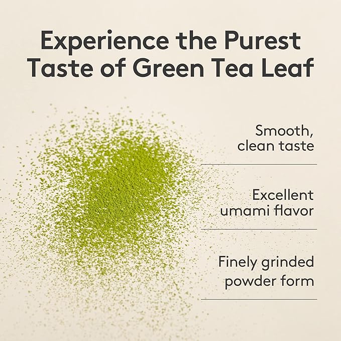 OSULLOC Matcha Powder (Unsweetened), Premium Organic (USDA) Pure Leaf Green Tea from Jeju, 1.41 oz, 40g