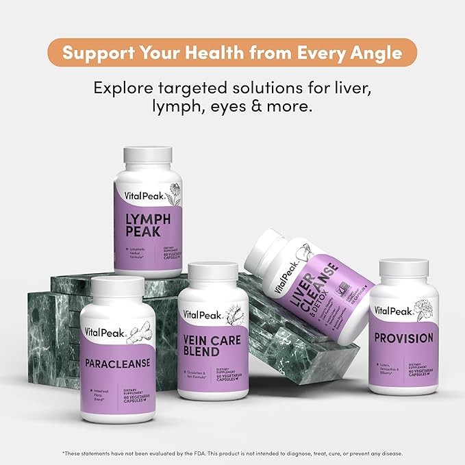 Panax Ginseng Peak 500 mg - Supports Mental Clarity, Energy & Focus - Panax Ginseng Steam & Leaf Extract Supplement for Women & Men - Vegan, Gluten Free, Dairy Free, Non-GMO - 30 Capsules