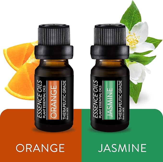 Pure Daily Care Aromatherapy Top 10 Essential Oil Set – Therapeutic Grade Single Ingredient Oils – Uplift Mind, Body and Spirit – 10 x 10 Ml Bottles – No Fillers & No Additives