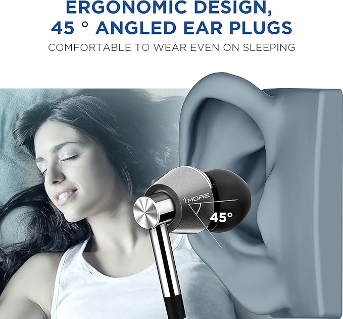 1MORE Triple Driver in-Ear Headphones with Microphone