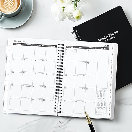 2026-2028 Monthly Planner/Calendar - 3 Year Monthly Planner 2026-2028, 36 Months Planner, Jan. 2026 - Dec. 2028, 6.4" x 8.5", 36 Months Tabs, 30 Notes Pages, Double-Side Pocket, Holidays