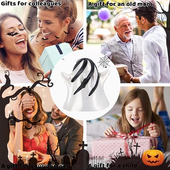 5Packs Impossible Cone, Spiral Cone Fidget Toy 3D Printed Spiral Cone Toy, Pyramid Passthrough Sculpture, Mini Cones Pass Through Pyramid Fidget Toy for Stress and Anxiety Relaxing(Clown)