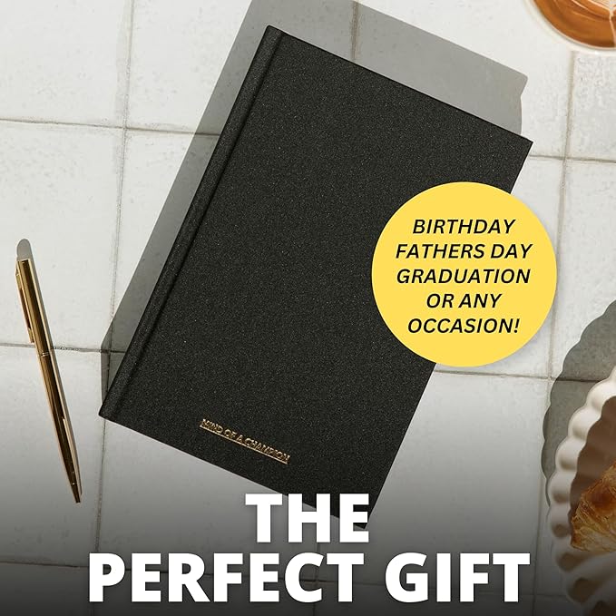 Mind Of A Champion - Self-Mastery & Mindfulness Journal for Men: Daily Guided Prompts for Goal Setting, Productivity, Gratitude, and Personal Growth - Ultimate Men’s Goal Planner & Inspirational Diary