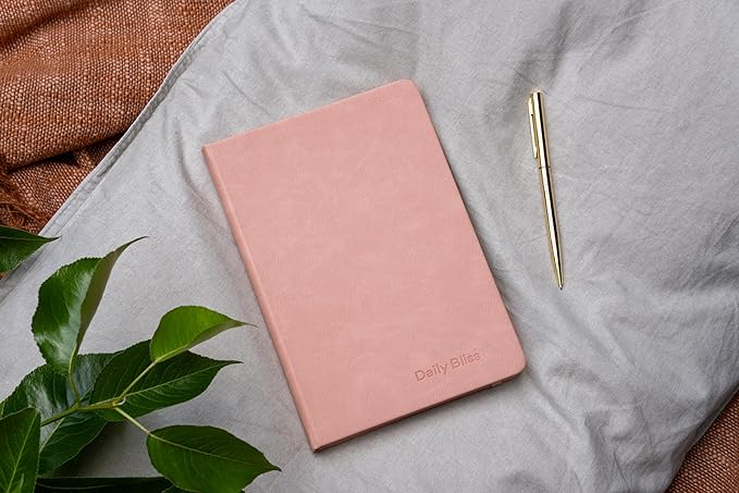 Daily Bliss Stone Paper Journal Premium A5 Hardcover Vegan Leather Notebook Journal | 160 Pages | Premium Quality Professional Notebook For Men and Women |Comes With Gift Box Waterproof Notebook